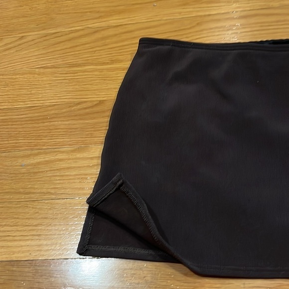 LANDS’ End womens brown swim skirt size 18 . - Picture 8 of 9